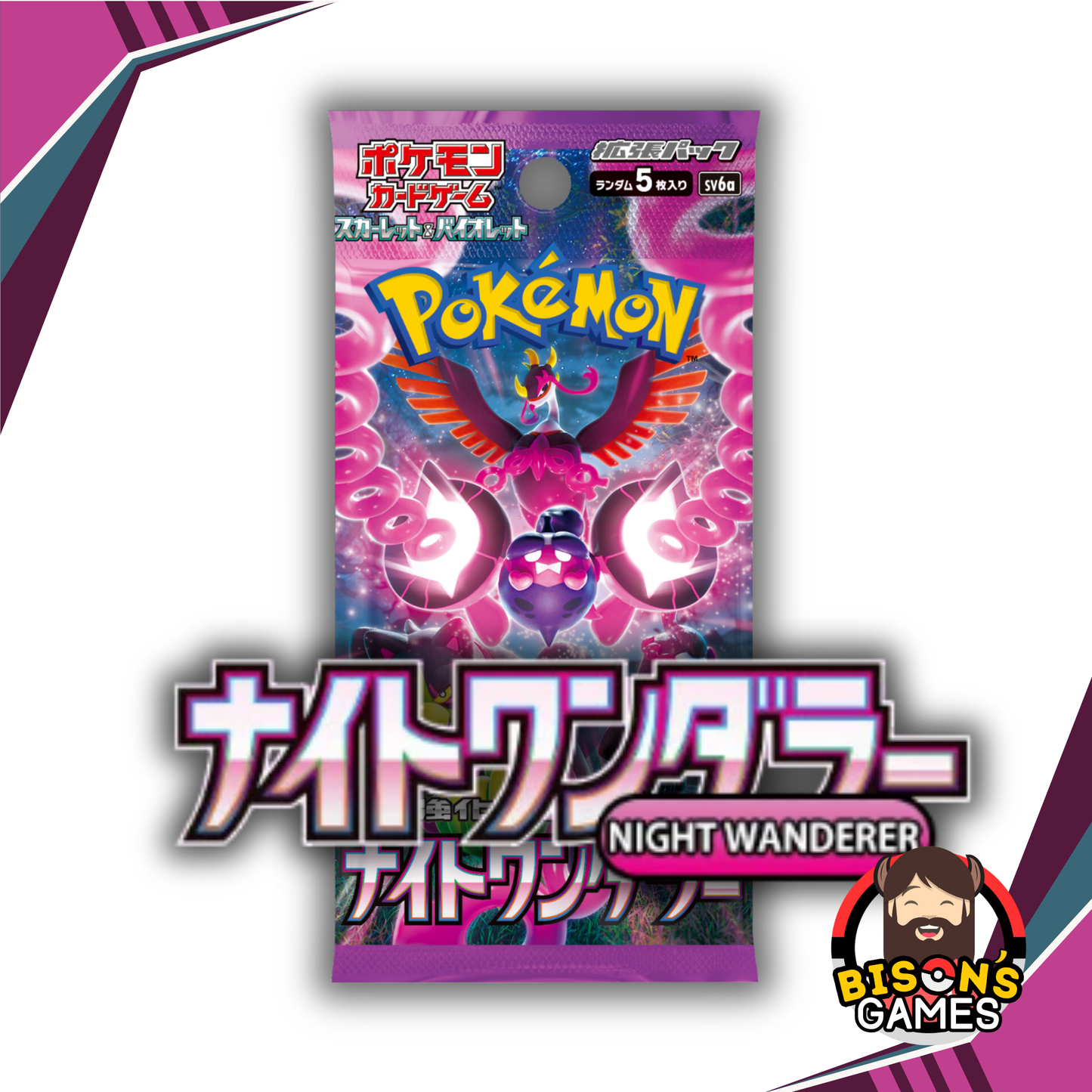 Pokémon TCG Scarlet & Violet: SV6a Night Wanderer Booster Box {Japanese}