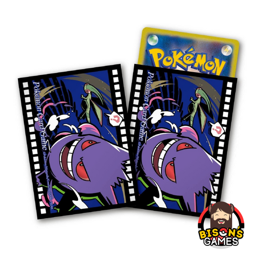 {Japanese} Pokémon Center Japan Exclusive Premium Gloss Card Sleeves “Gengar Midnight Agent The Cinema” Accessory (Set of 64)