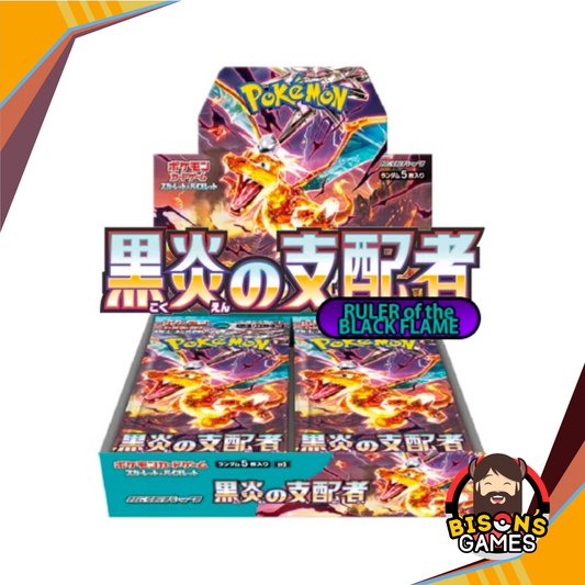 Pokémon TCG Scarlet & Violet: SV3 Ruler of the Black Flame Booster Box {Japanese}