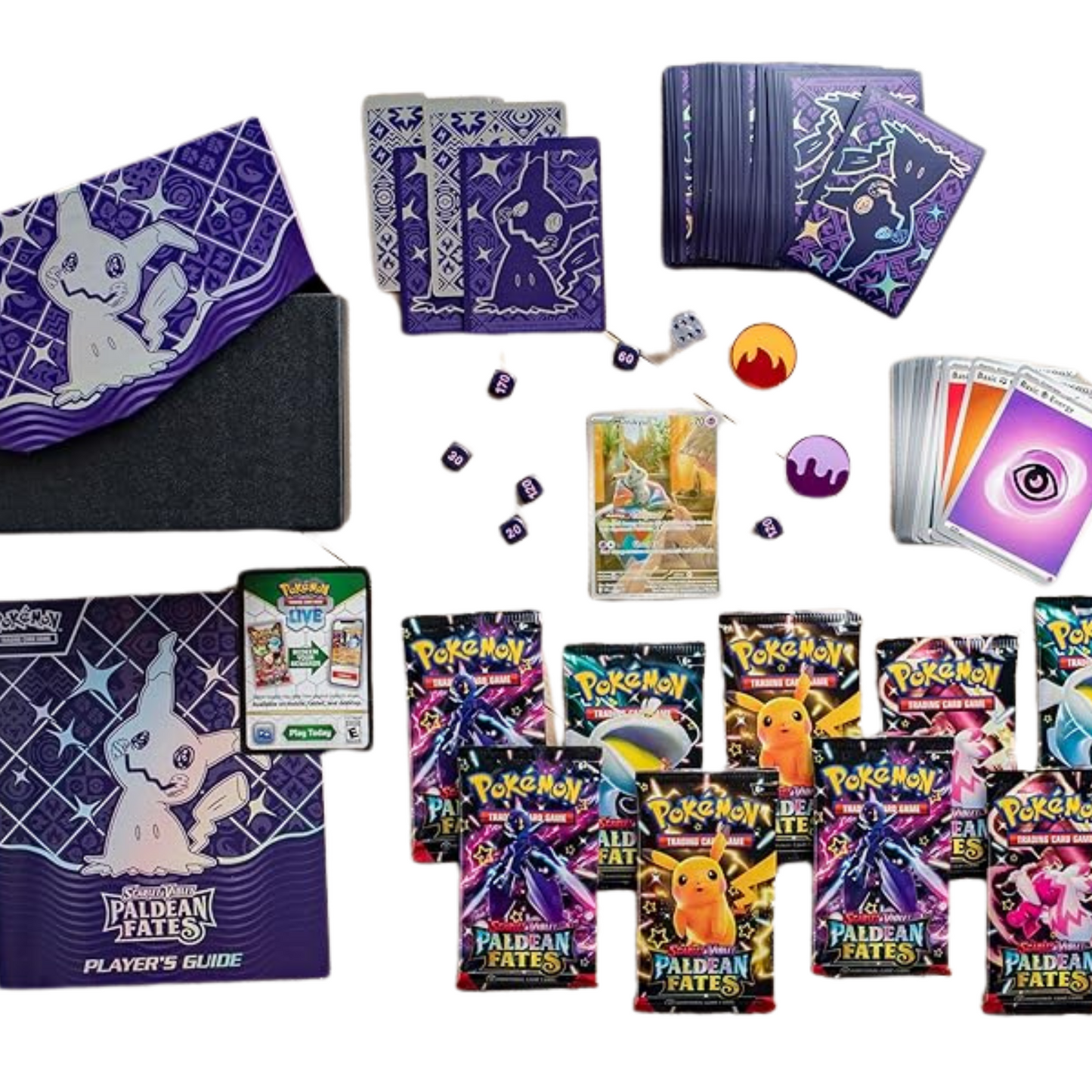 Pokémon TCG Scarlet & Violet: Paldean Fates SV4.5 Elite Trainer Box