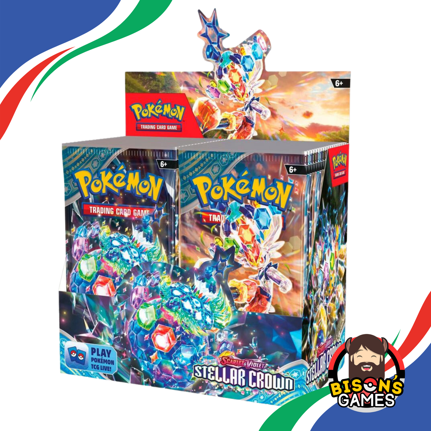 Pokémon TCG Scarlet & Violet: SV07 Stellar Crown Booster Box