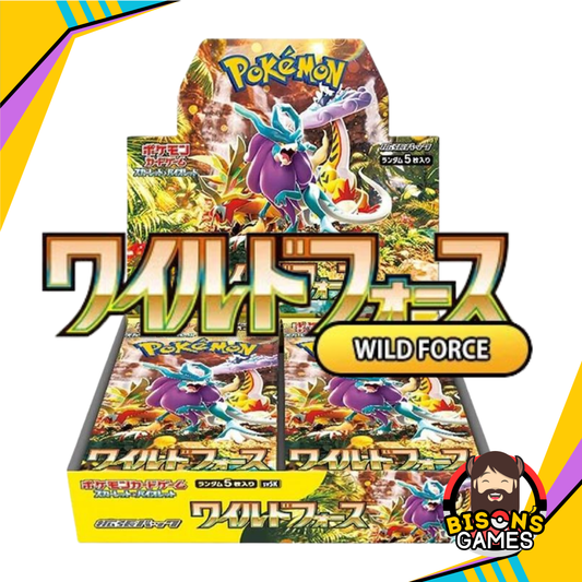 Pokémon TCG Scarlet & Violet: SV5K Wild Force Booster Box {Japanese}